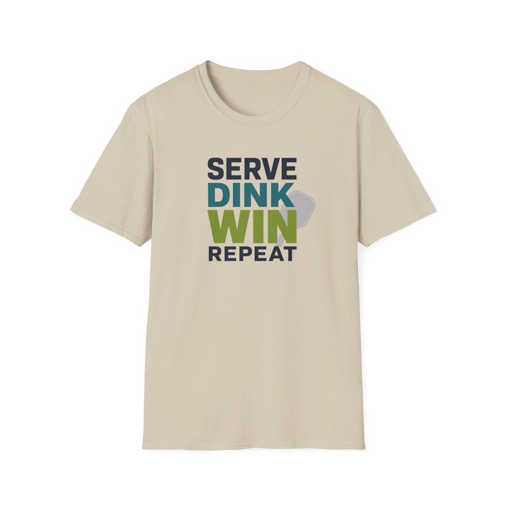 Serve Dink Win Repeat T-Shirt