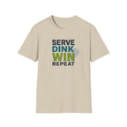 Serve Dink Win Repeat T-Shirt