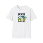Serve Dink Win Repeat T-Shirt