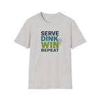 Serve Dink Win Repeat T-Shirt