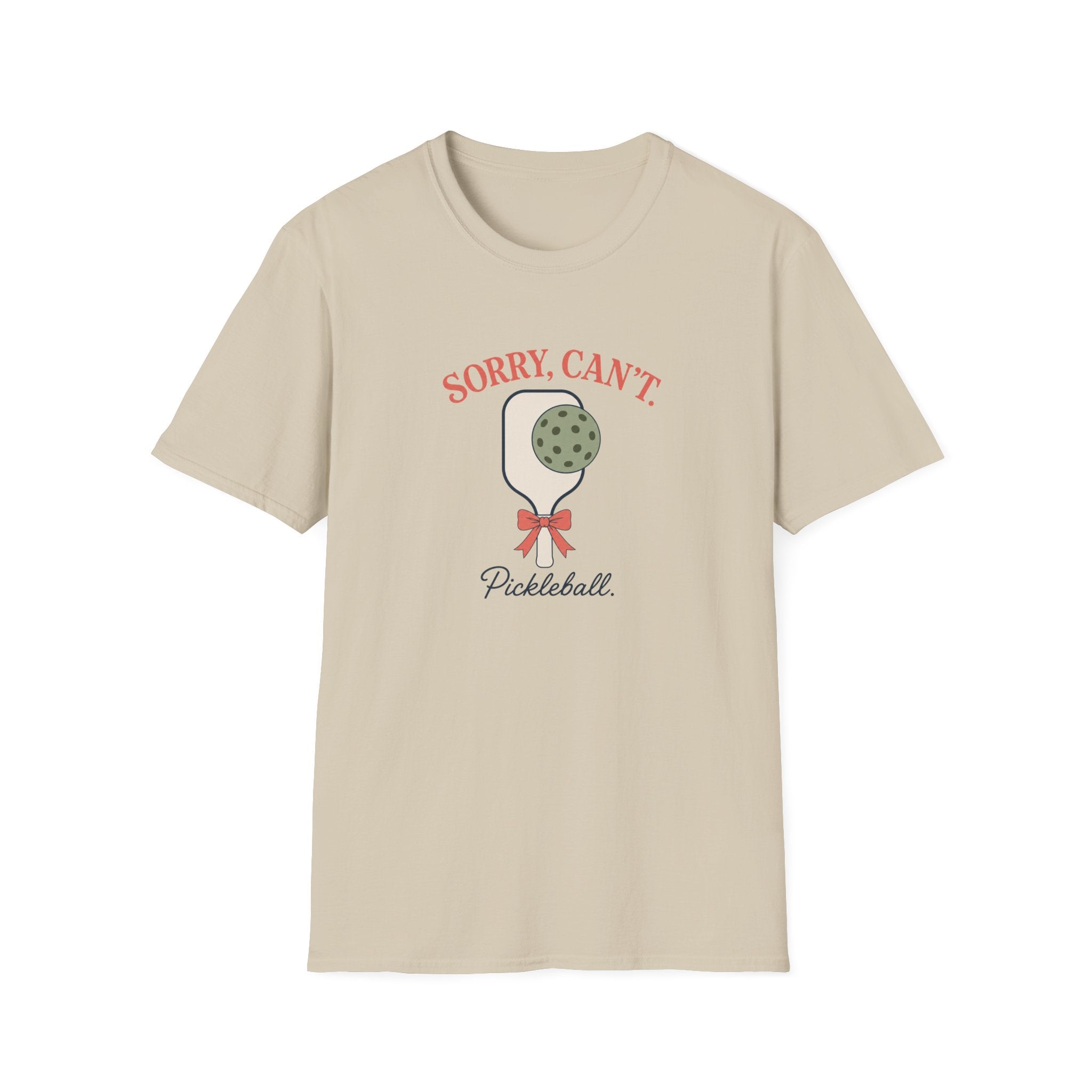 Sorry Can't Pickleball T-Shirt