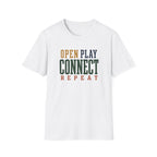 Open Play Connect Repeat T-Shirt