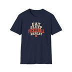 Eat Sleep Pickleball Repeat T-Shirt