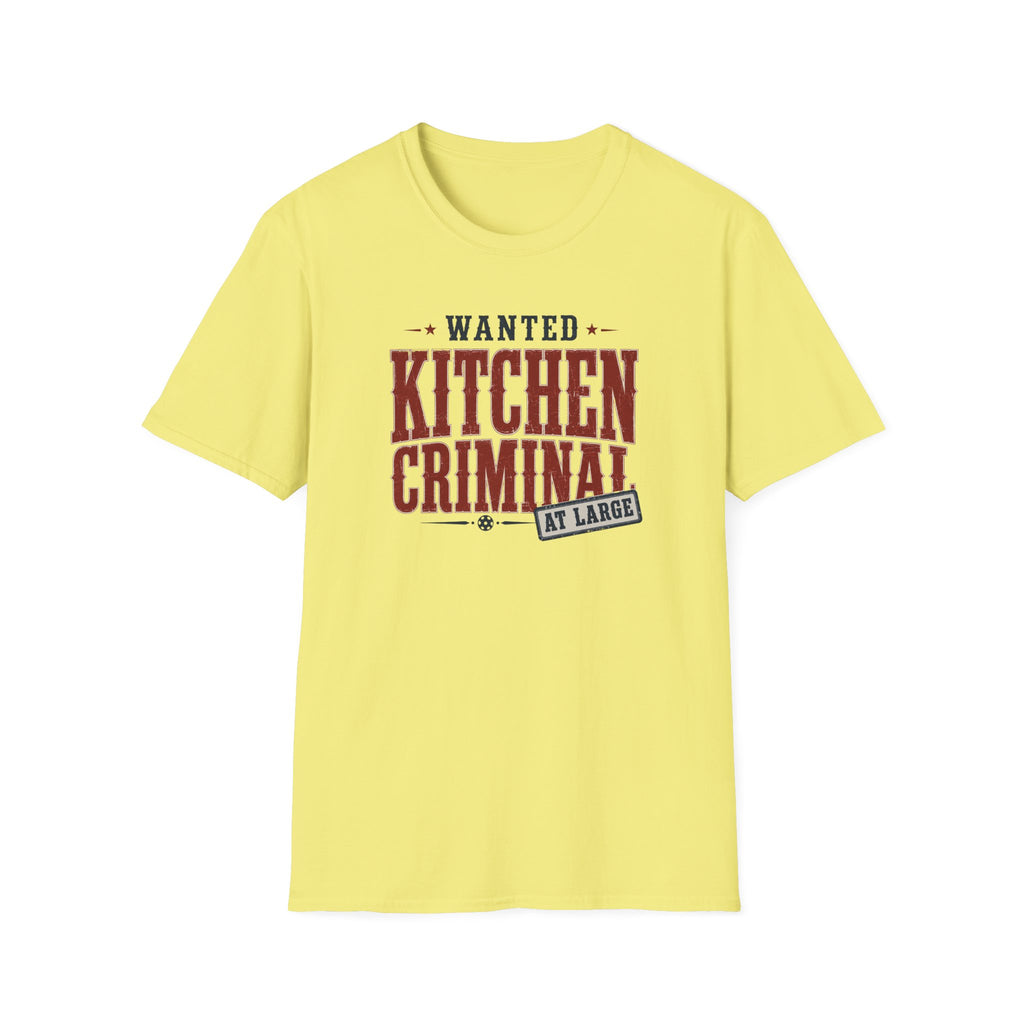Wanted Kitchen Criminal T-Shirt