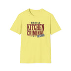 Wanted Kitchen Criminal T-Shirt