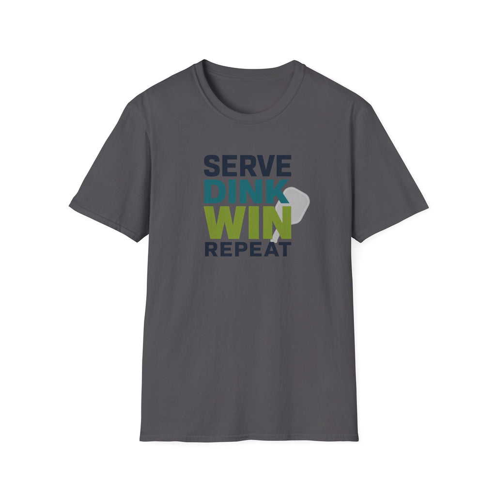 Serve Dink Win Repeat T-Shirt