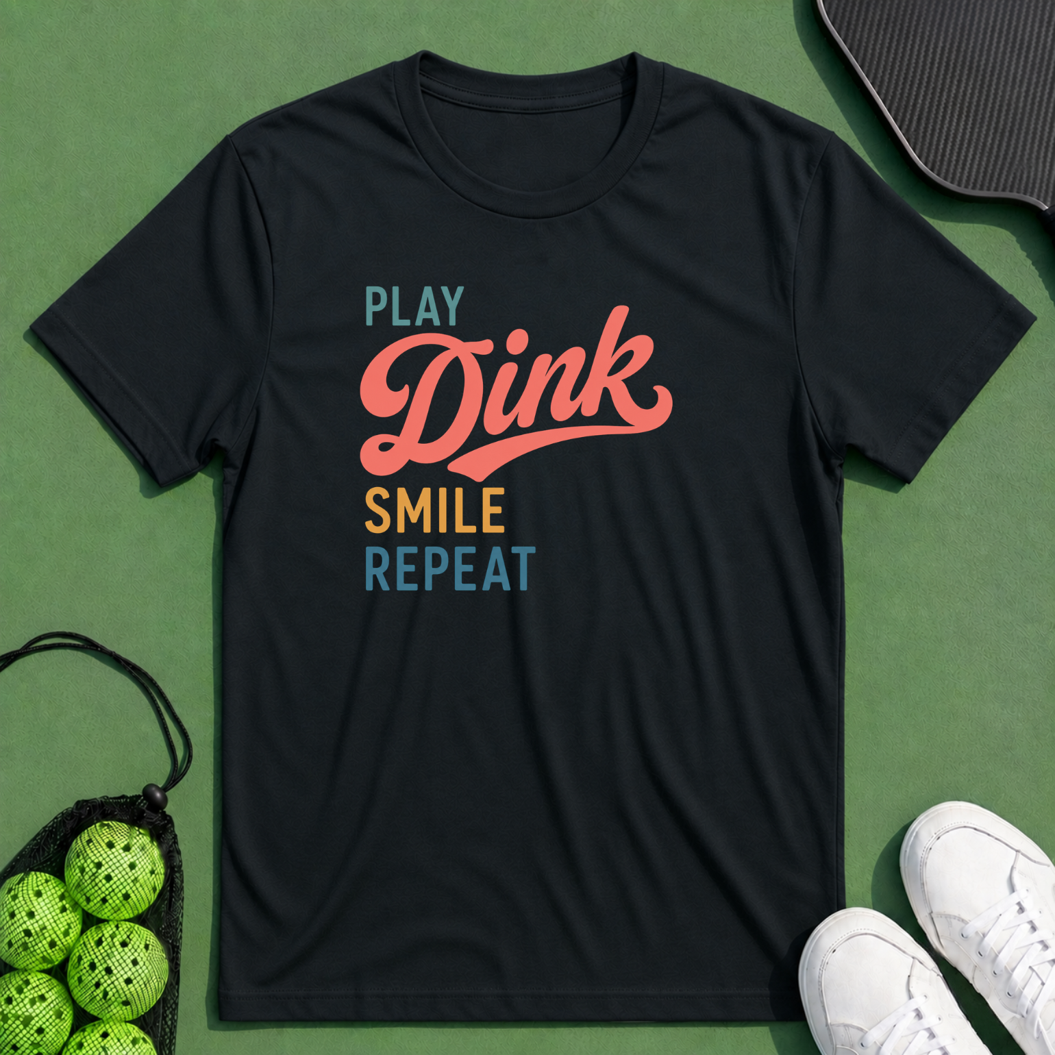 Play Dink Smile Repeat T-Shirt