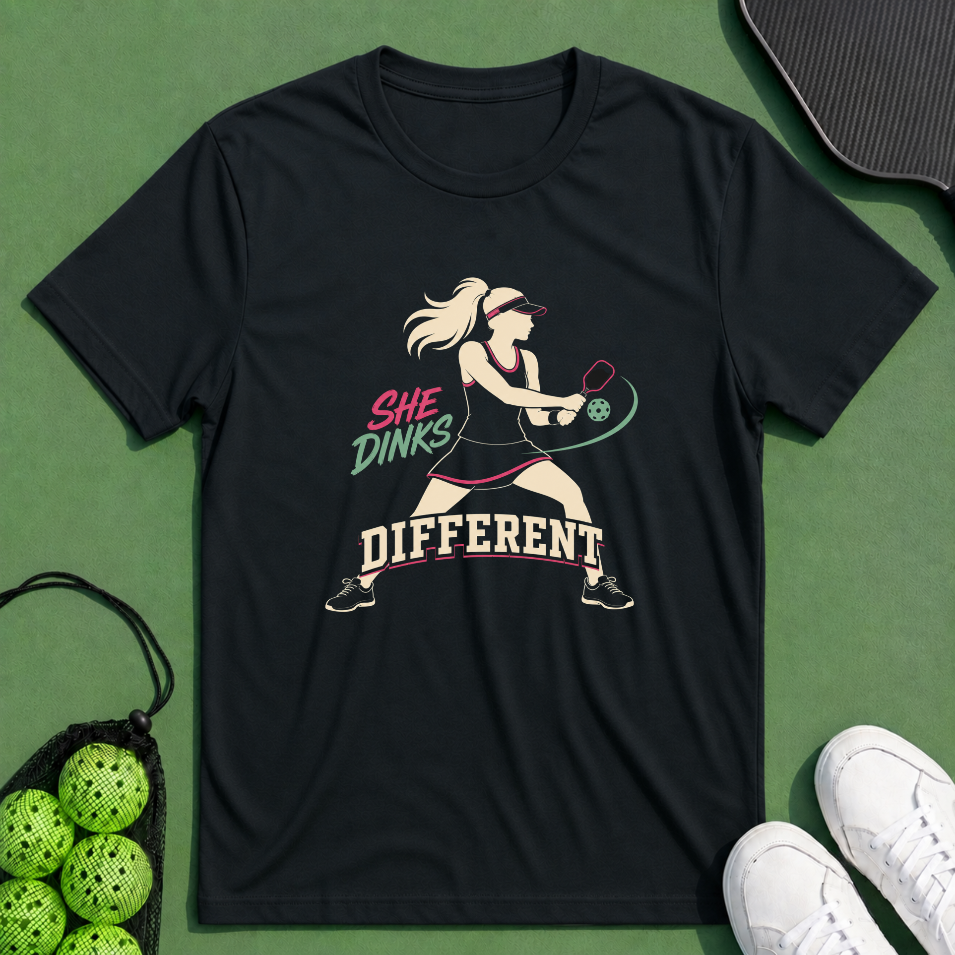She Dinks Different T-Shirt