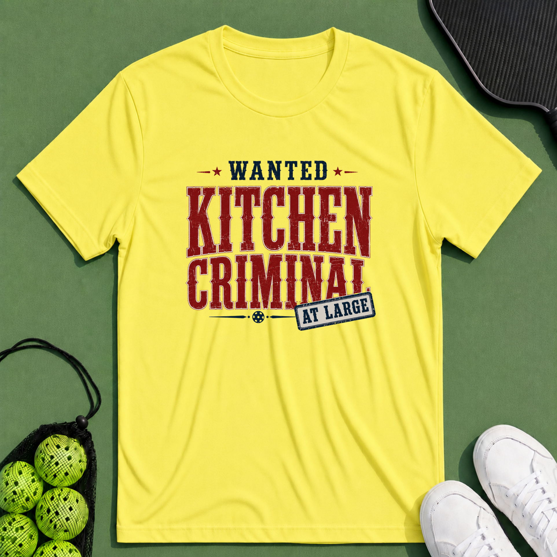 Wanted Kitchen Criminal T-Shirt