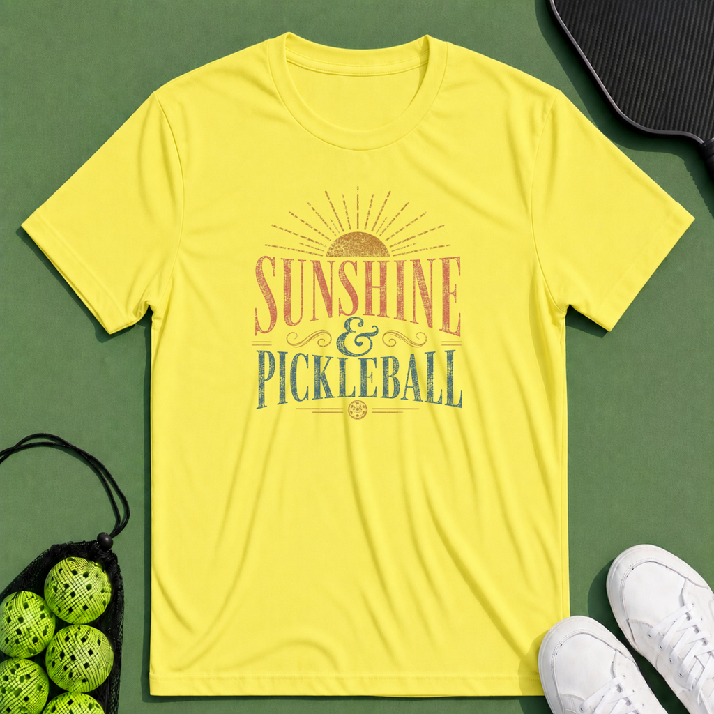 Sunshine And Pickleball T-Shirt