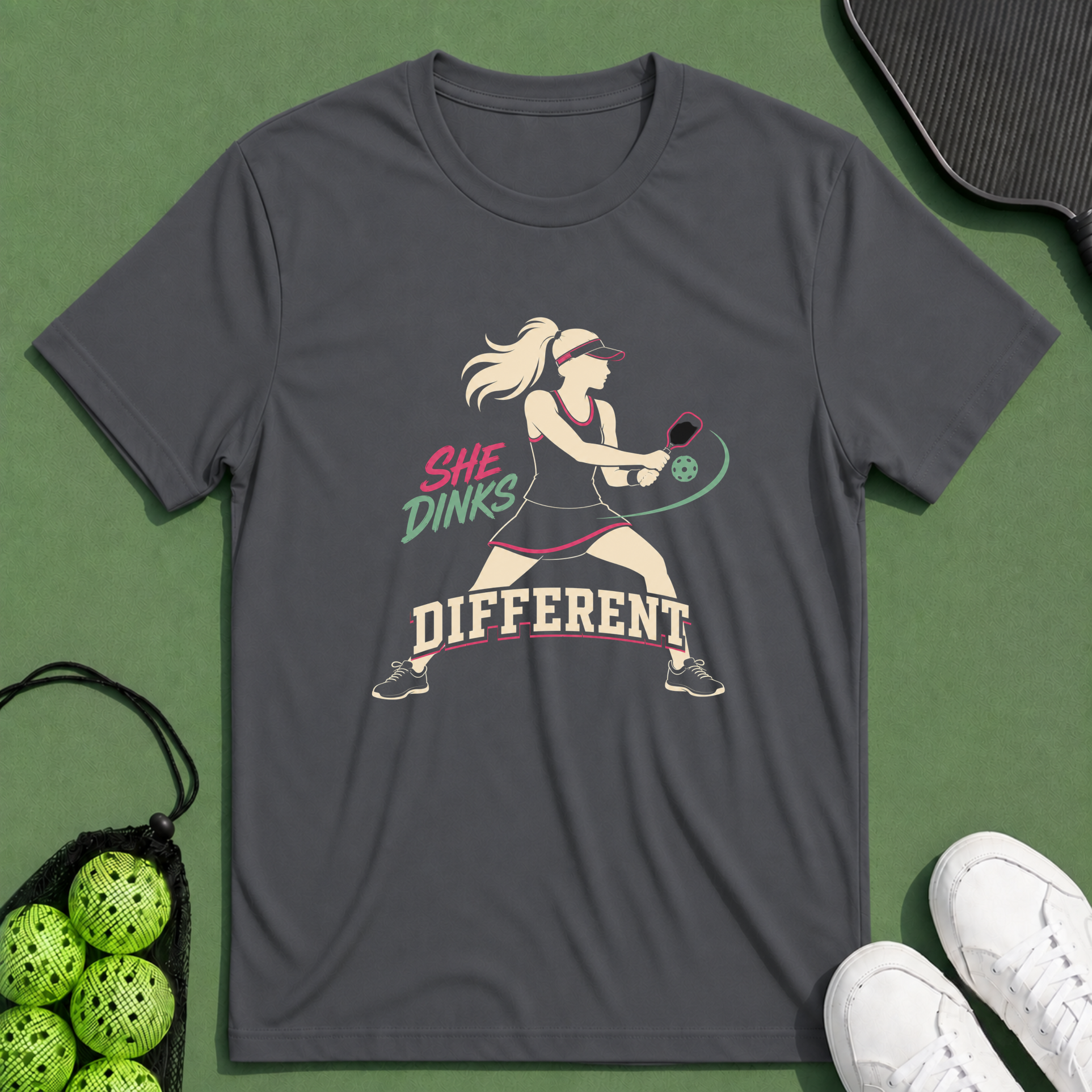 She Dinks Different T-Shirt