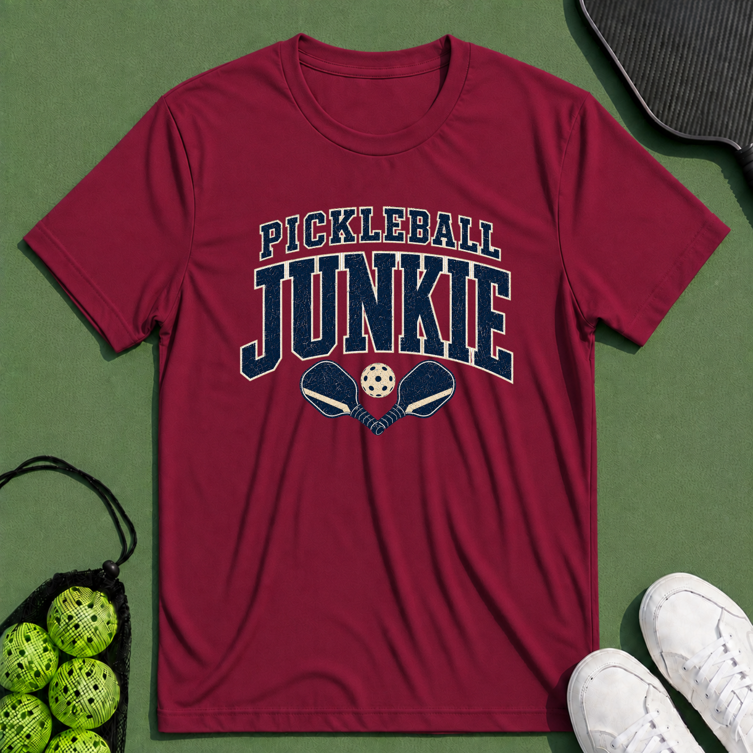 Pickleball Junkie T-Shirt