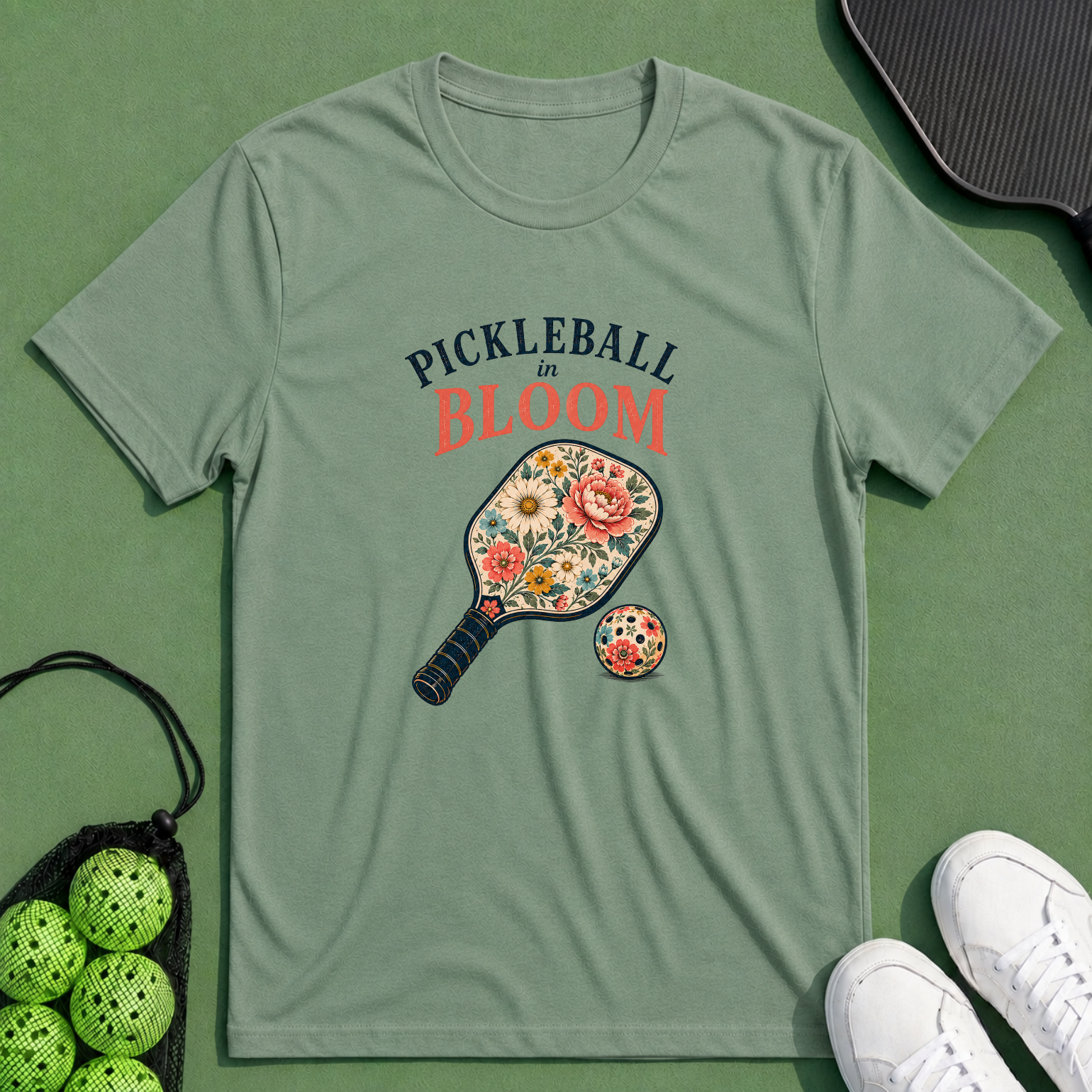 Pickleball In Bloom T-Shirt
