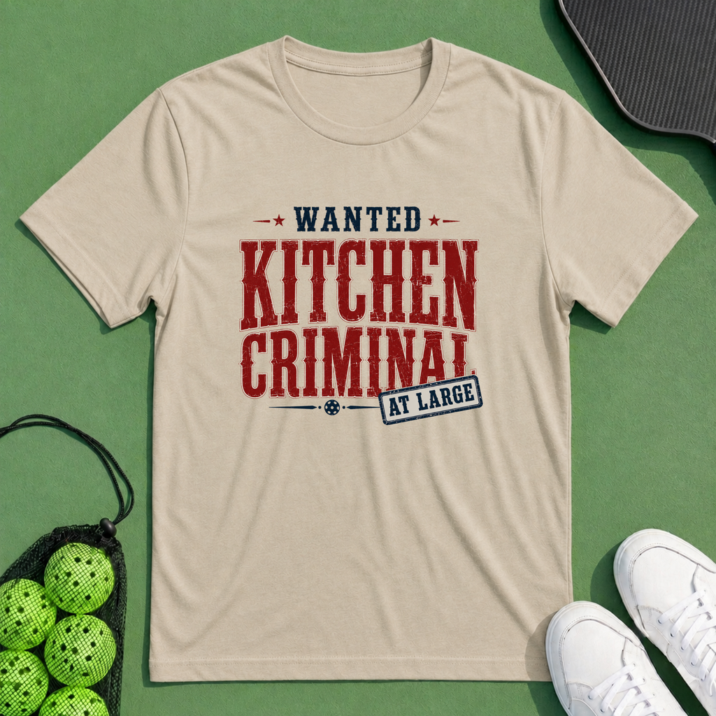 Wanted Kitchen Criminal T-Shirt
