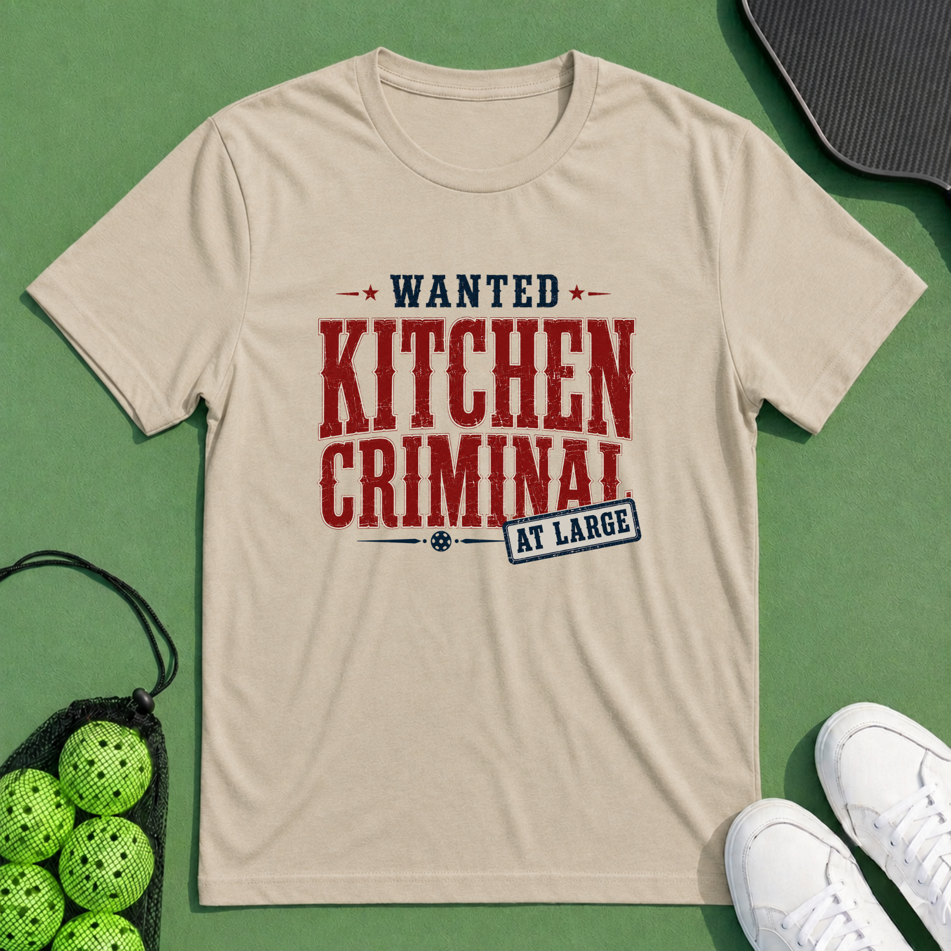 Wanted Kitchen Criminal T-Shirt