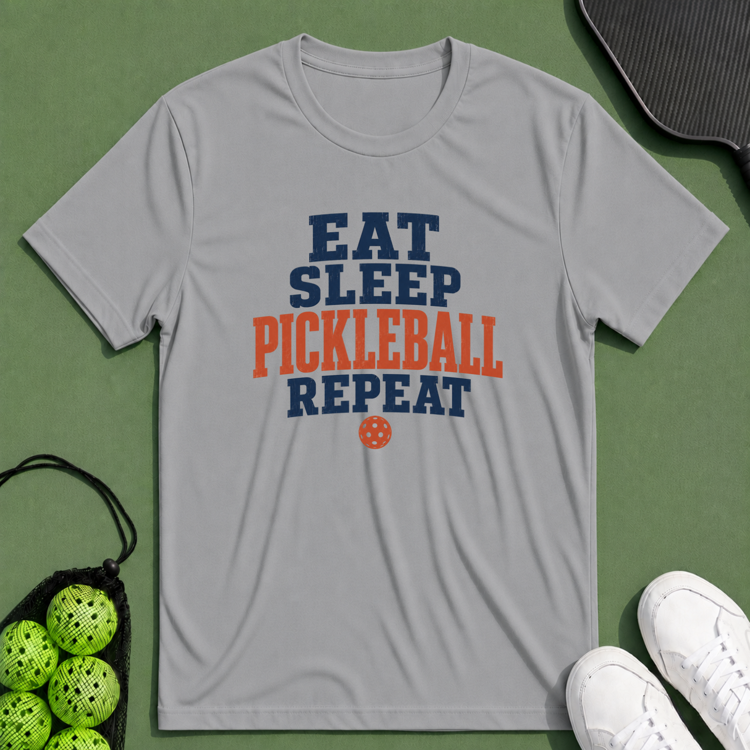 Eat Sleep Pickleball Repeat T-Shirt