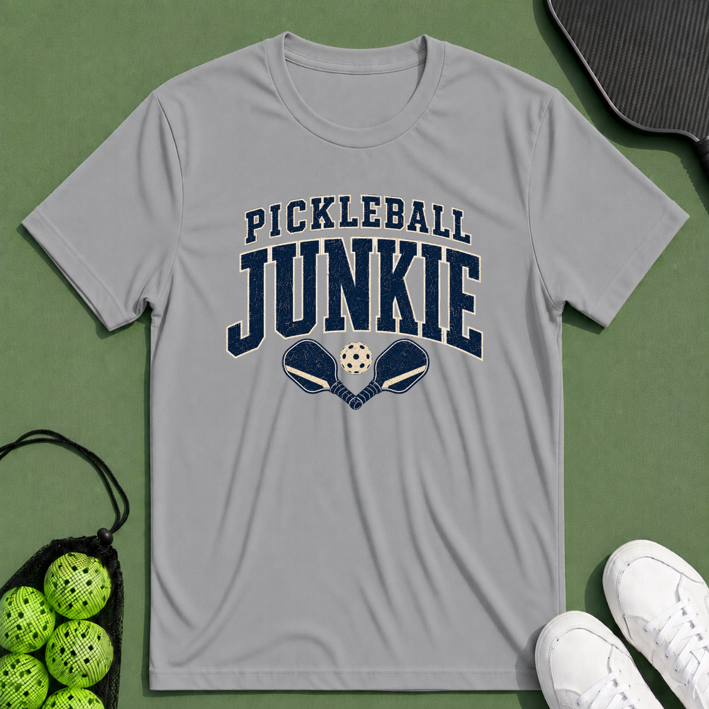 Pickleball Junkie T-Shirt