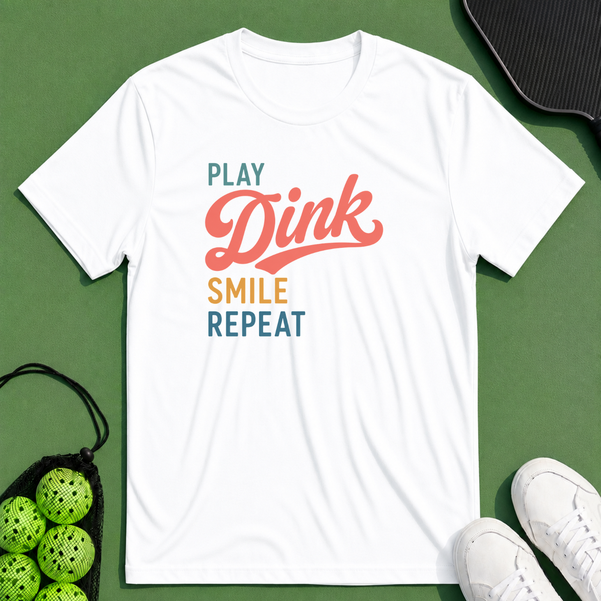 Play Dink Smile Repeat T-Shirt
