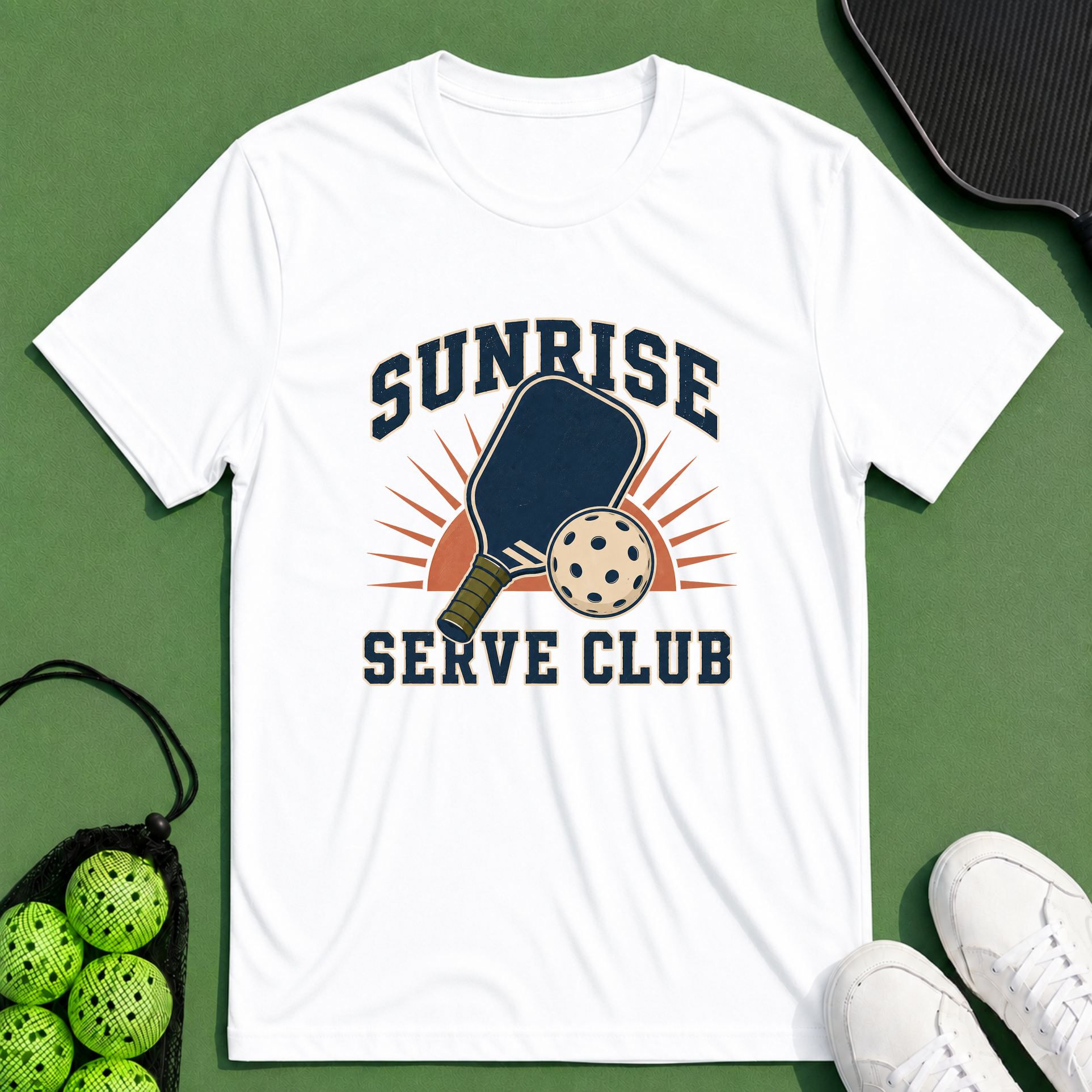Sunrise Serve Club T-Shirt