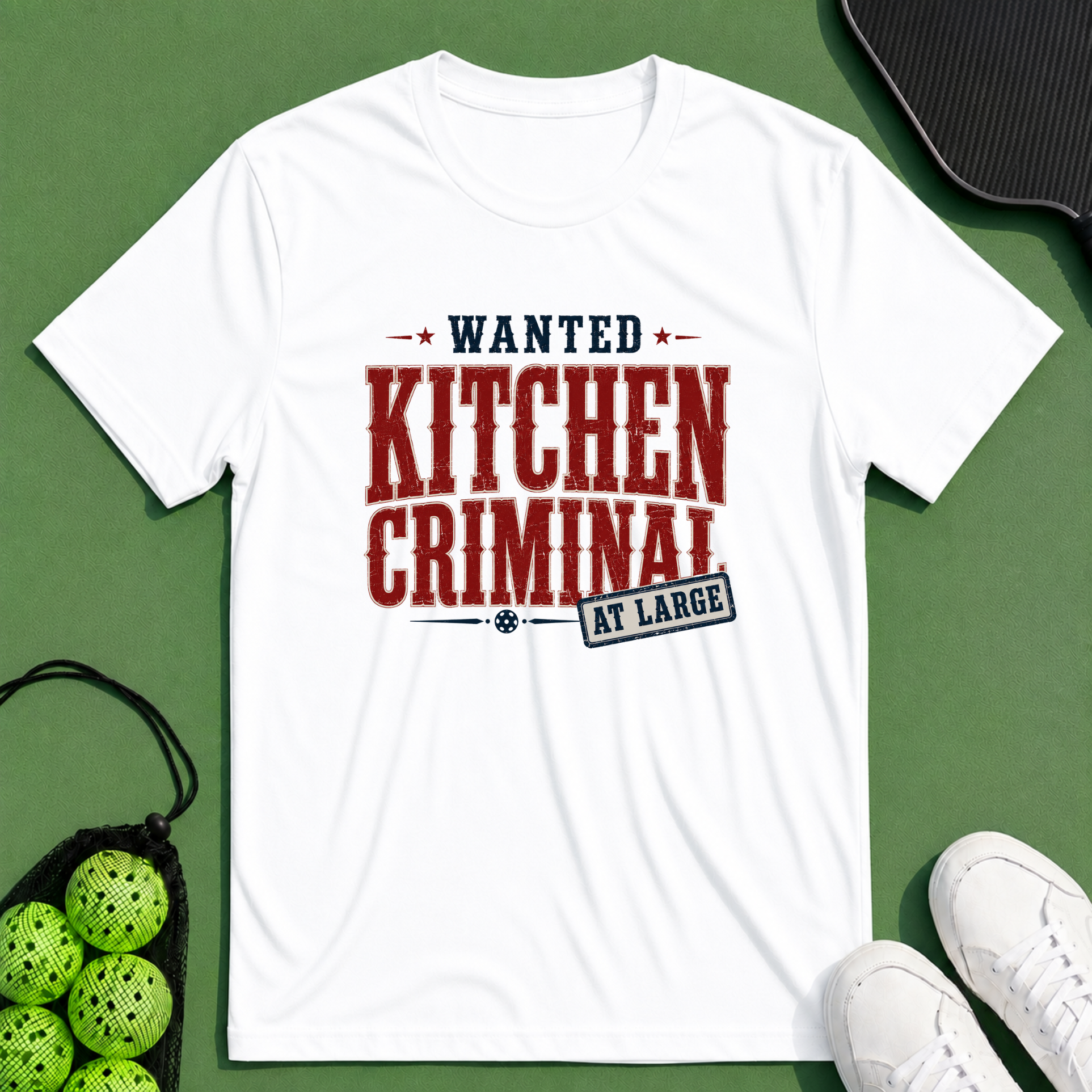 Wanted Kitchen Criminal T-Shirt